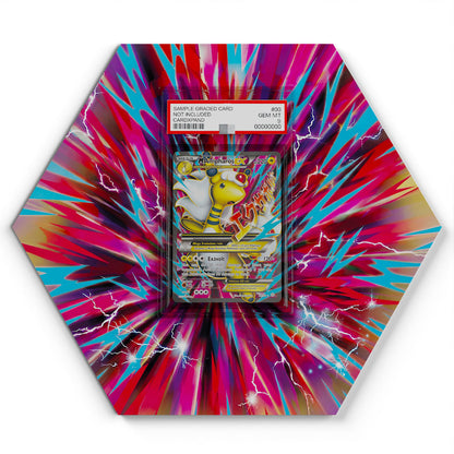 088/098 M Ampharos EX - Extended Artwork Pokemon Card Display