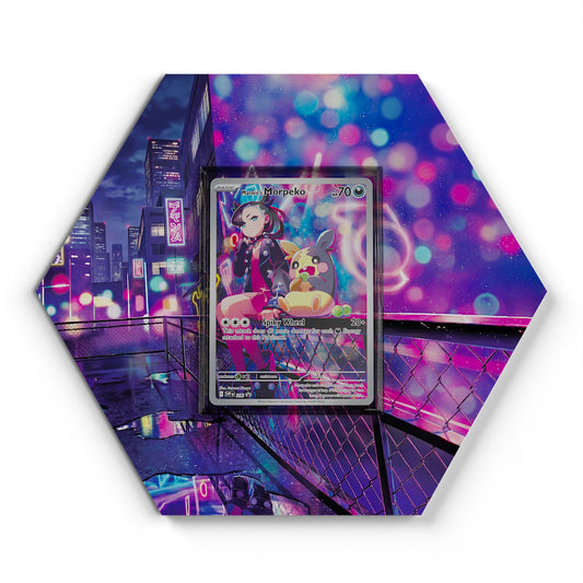 206 Marys Morpeko - Extended Artwork Pokemon Card Display