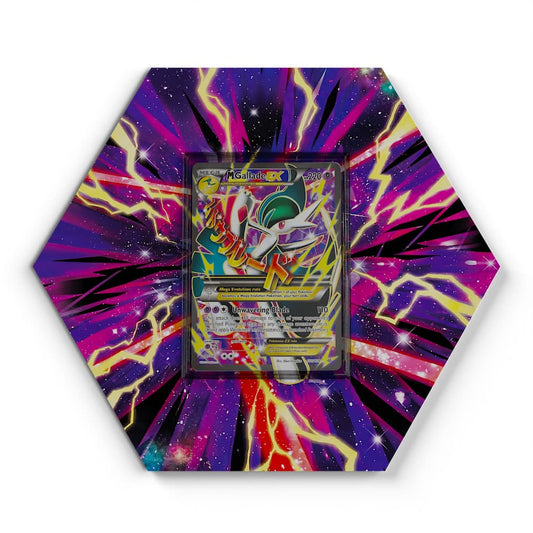 100/108 M-Galagladi EX - Extended Artwork Pokemon Card Display