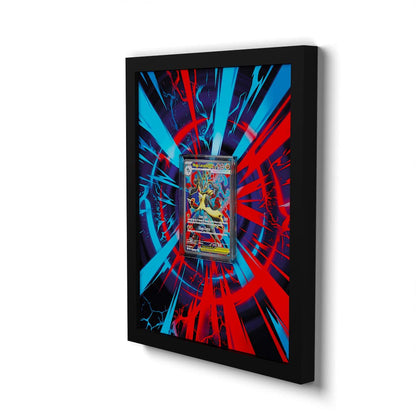 160 Mega-Lucario EX - Extended Artwork Framed Pokemon Card Display