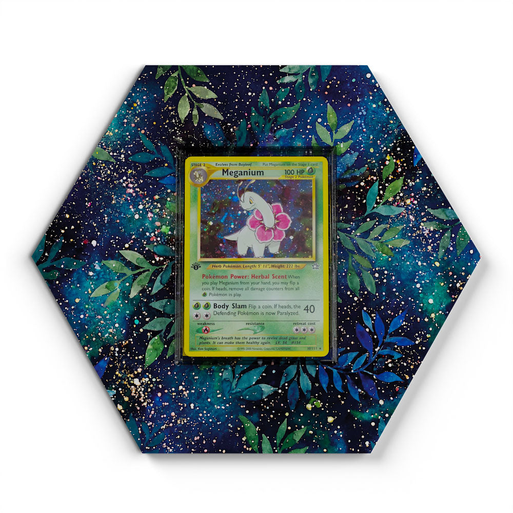 154 Meganie - Extended Artwork Pokemon Card Display