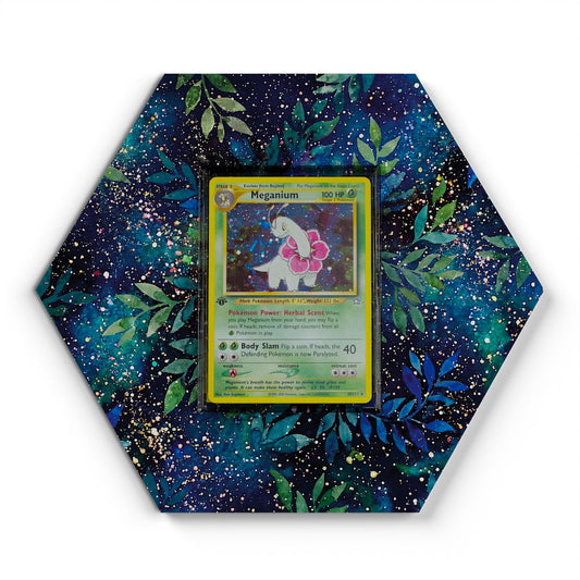 154 Meganie - Extended Artwork Pokemon Card Display