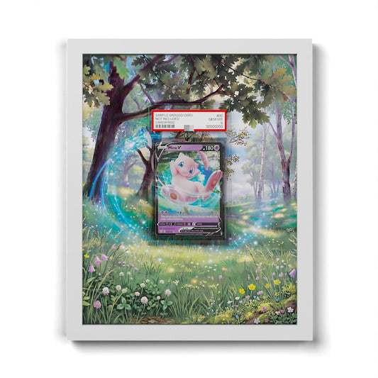 069/189 Mew V - Extended Artwork Framed Pokemon Card Display