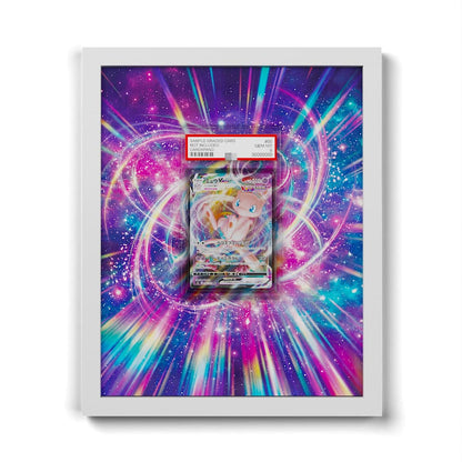 040/100 Mew VMAX - Extended Artwork Framed Pokemon Card Display
