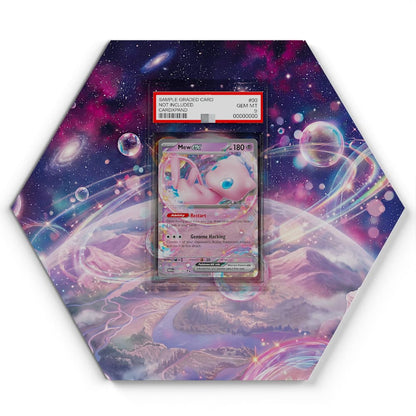 151/165 Mew EX - Extended Artwork Pokemon Card Display
