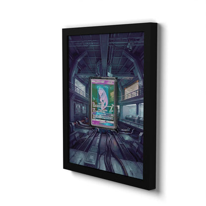 78/73 Mewtu GX - Extended Artwork Framed Pokemon Card Display