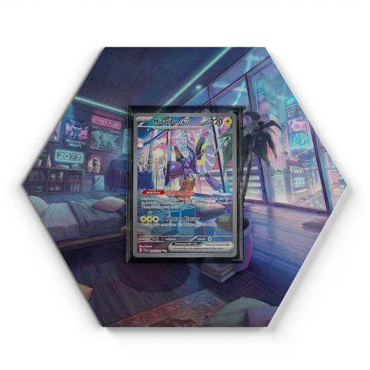 244/198 Miraidon EX - Extended Artwork Pokemon Card Display