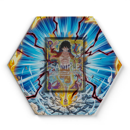 Monkey D. Luffy (OP09-119) SEC - Extended Artwork One Piece Card Display