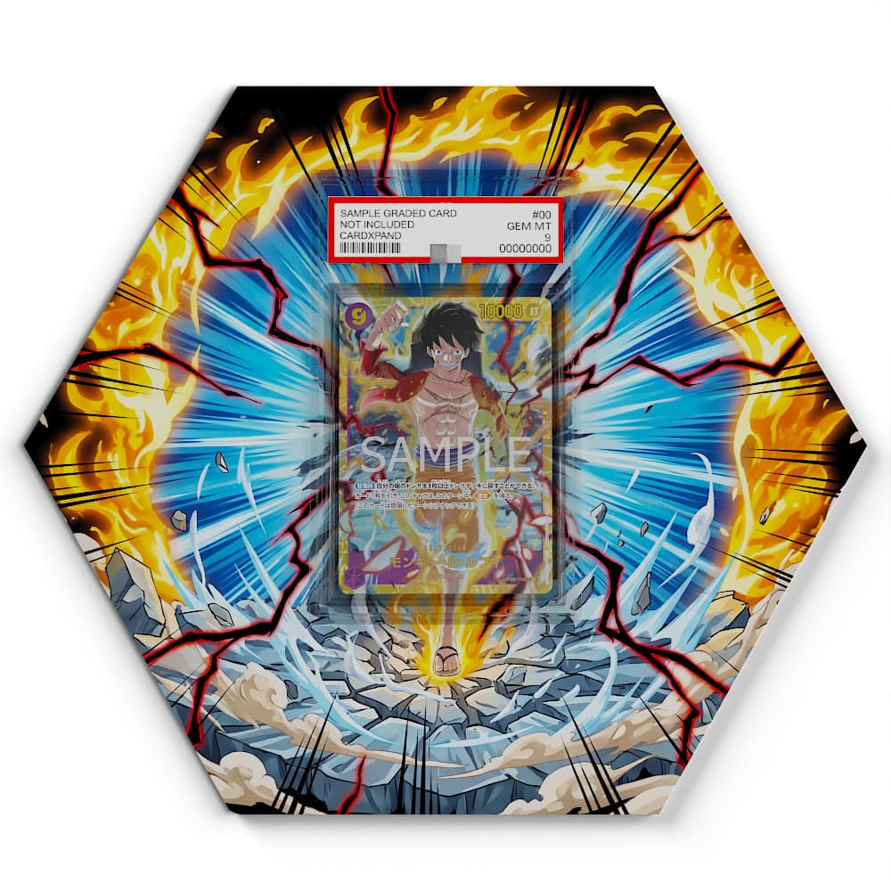 Monkey D. Luffy (OP09-119) SEC - Extended Artwork One Piece Card Display