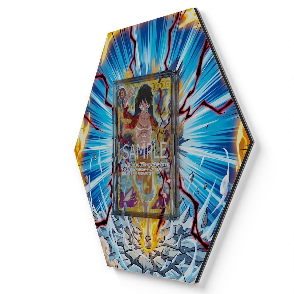 Monkey D. Luffy (OP09-119) SEC - Extended Artwork One Piece Card Display