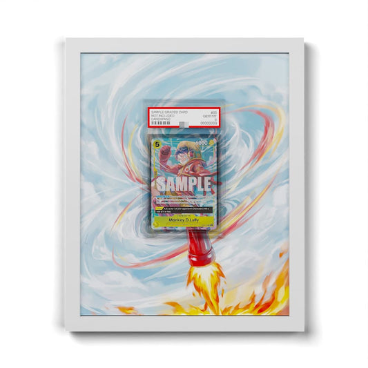 OP07-109 Monkey D. Luffy SR - Extended Artwork Framed One Piece Card Display