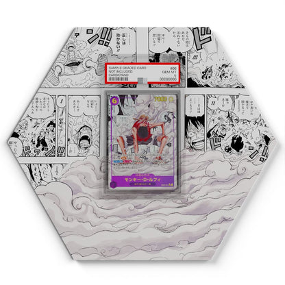 EB02-061 Monkey D Luffy (Manga) - Extended Artwork One Piece Card Display