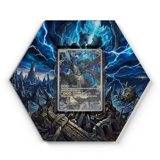 031 Ns Zekrom - Extended Artwork Pokemon Card Display