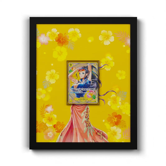 EB03-055 Nico Robin SP - Extended Artwork Framed One Piece Card Display