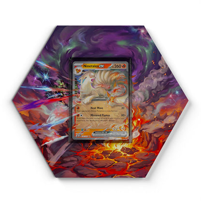 038/165 Vulnona EX - Extended Artwork Pokemon Card Display
