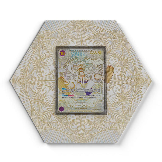 OP-11 Gold Luffy SP - Extended Artwork One Piece Card Display