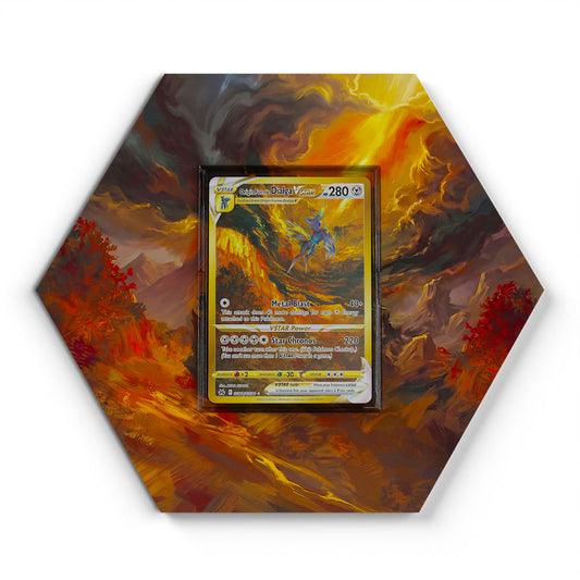 GG68 Ursprungsform Dialga Vstar CRZ - Extended Artwork Pokemon Card Display
