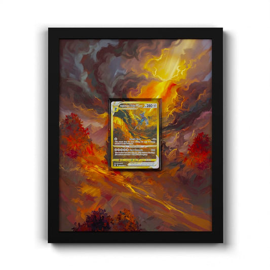 GG68 Ursprungsform Dialga VSTAR - Extended Artwork Framed Pokemon Card Display
