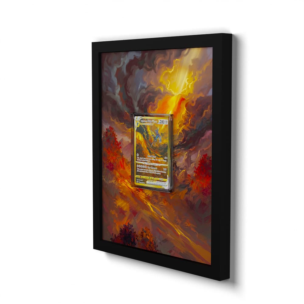 GG68 Ursprungsform Dialga VSTAR - Extended Artwork Framed Pokemon Card Display