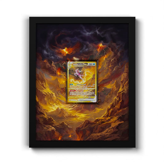 GG67 Ursprungsform Palkia VSTAR - Extended Artwork Framed Pokemon Card Display