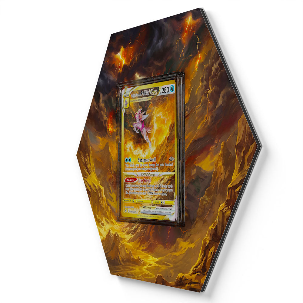 GG67 Ursprungsform Palkia Vstar CRZ - Extended Artwork Pokemon Card Display
