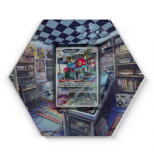 214/182 Porygon-Z - Extended Artwork Pokemon Card Display