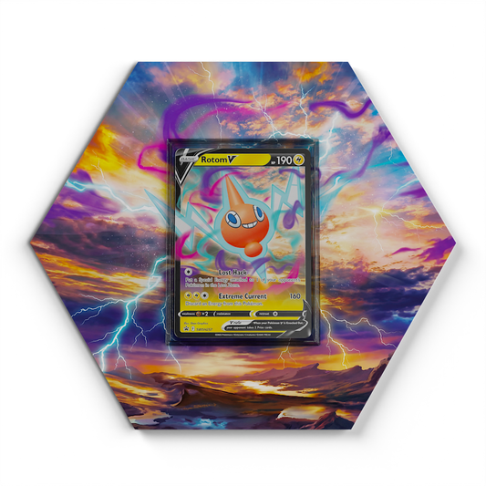 257 Rotom - Extended Artwork Pokemon Card Display