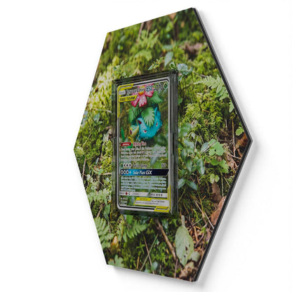 SM229 Venusaur & Snivy GX - Extended Artwork Pokemon Card Display