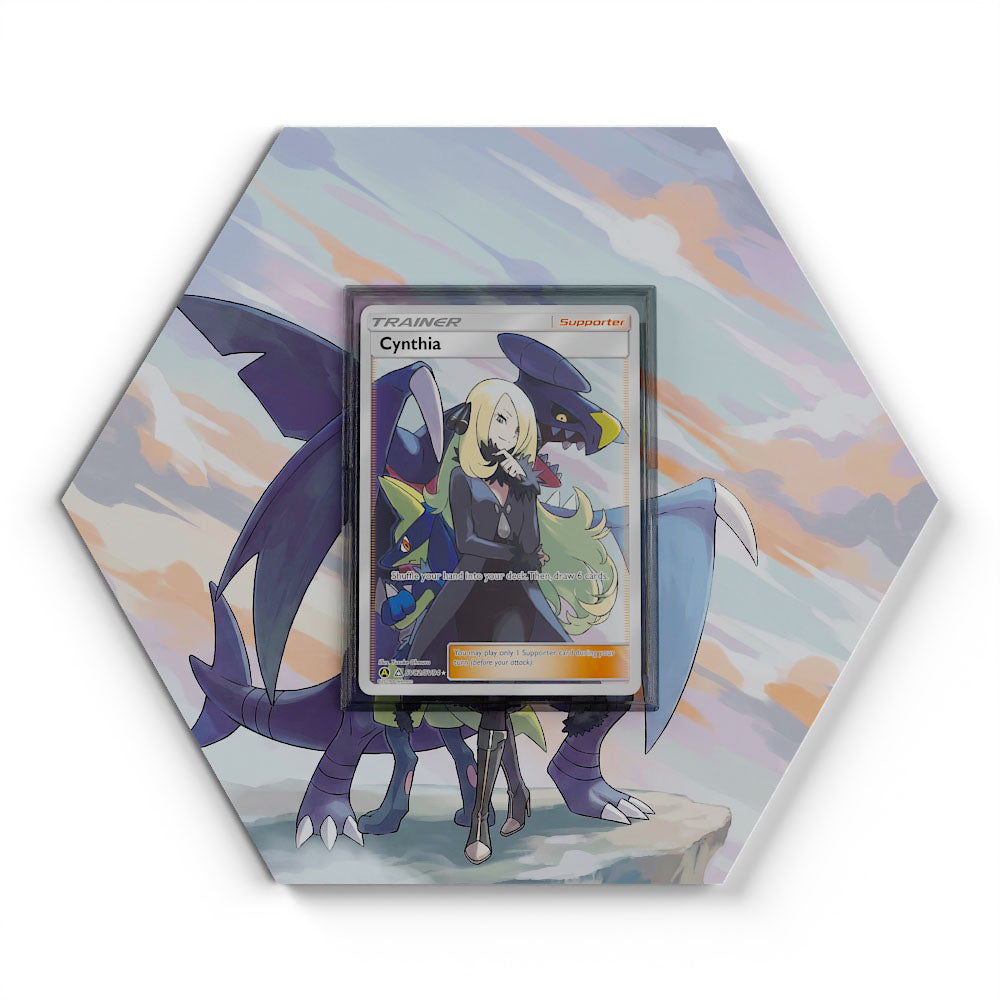 SV82/SV94 Cynthia - Extended Artwork Pokemon Card Display
