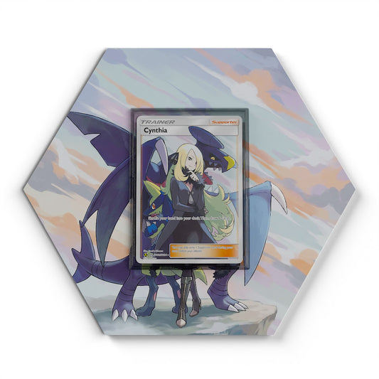 SV82/SV94 Cynthia - Extended Artwork Pokemon Card Display