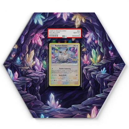 SWSH230 Strahlendes Evoli - Extended Artwork Pokemon Card Display