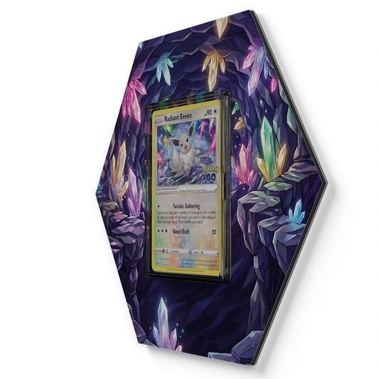 SWSH230 Strahlendes Evoli - Extended Artwork Pokemon Card Display
