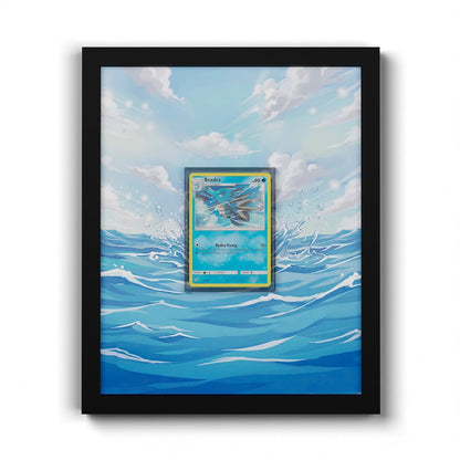 17 Seemon - Extended Artwork Framed Pokemon Card Display