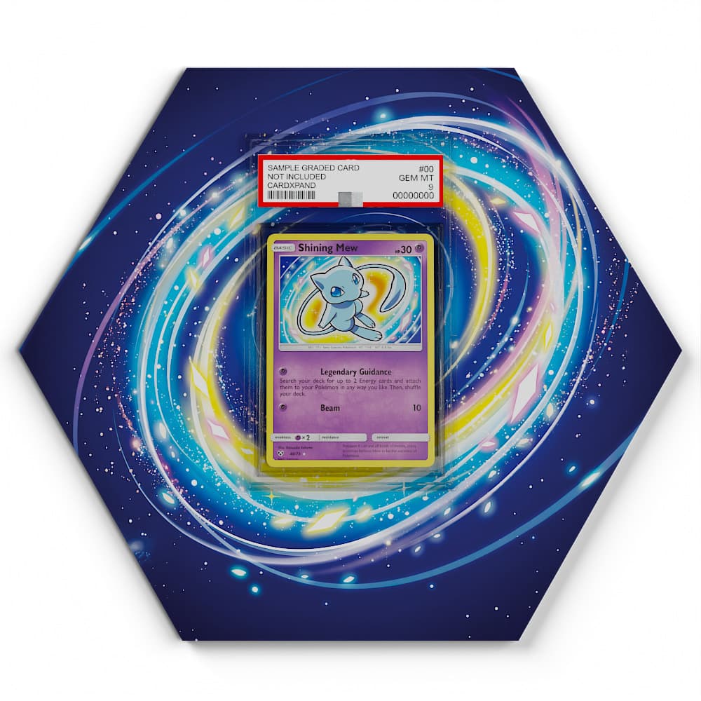 40/73 Schimmerndes Mew - Extended Artwork Pokemon Card Display