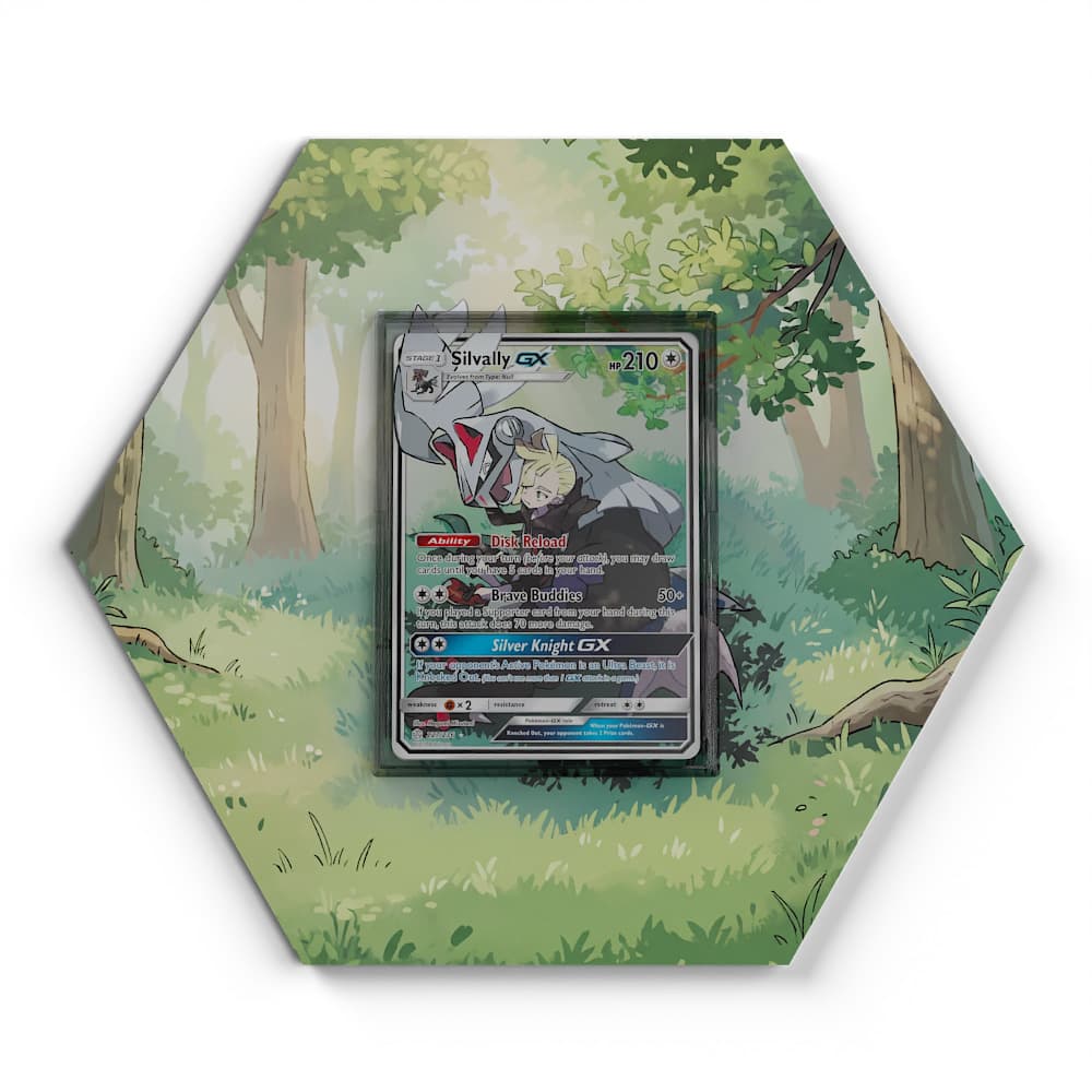 227/236 Amigento GX - Extended Artwork Pokemon Card Display