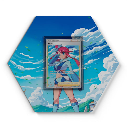 072/072 Geraldine - Extended Artwork Pokemon Card Display