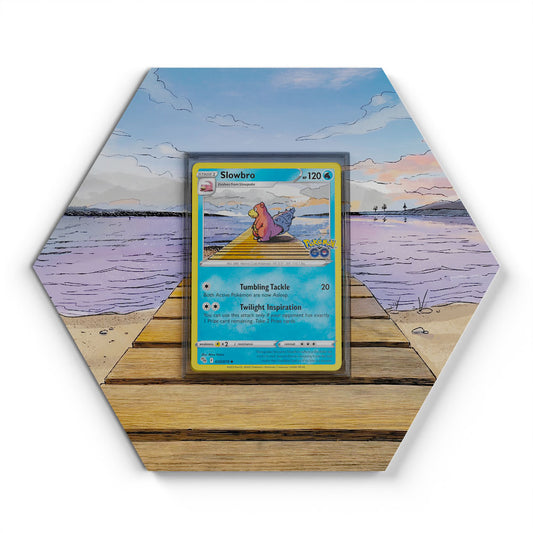 020/078 Lahmus - Extended Artwork Pokemon Card Display