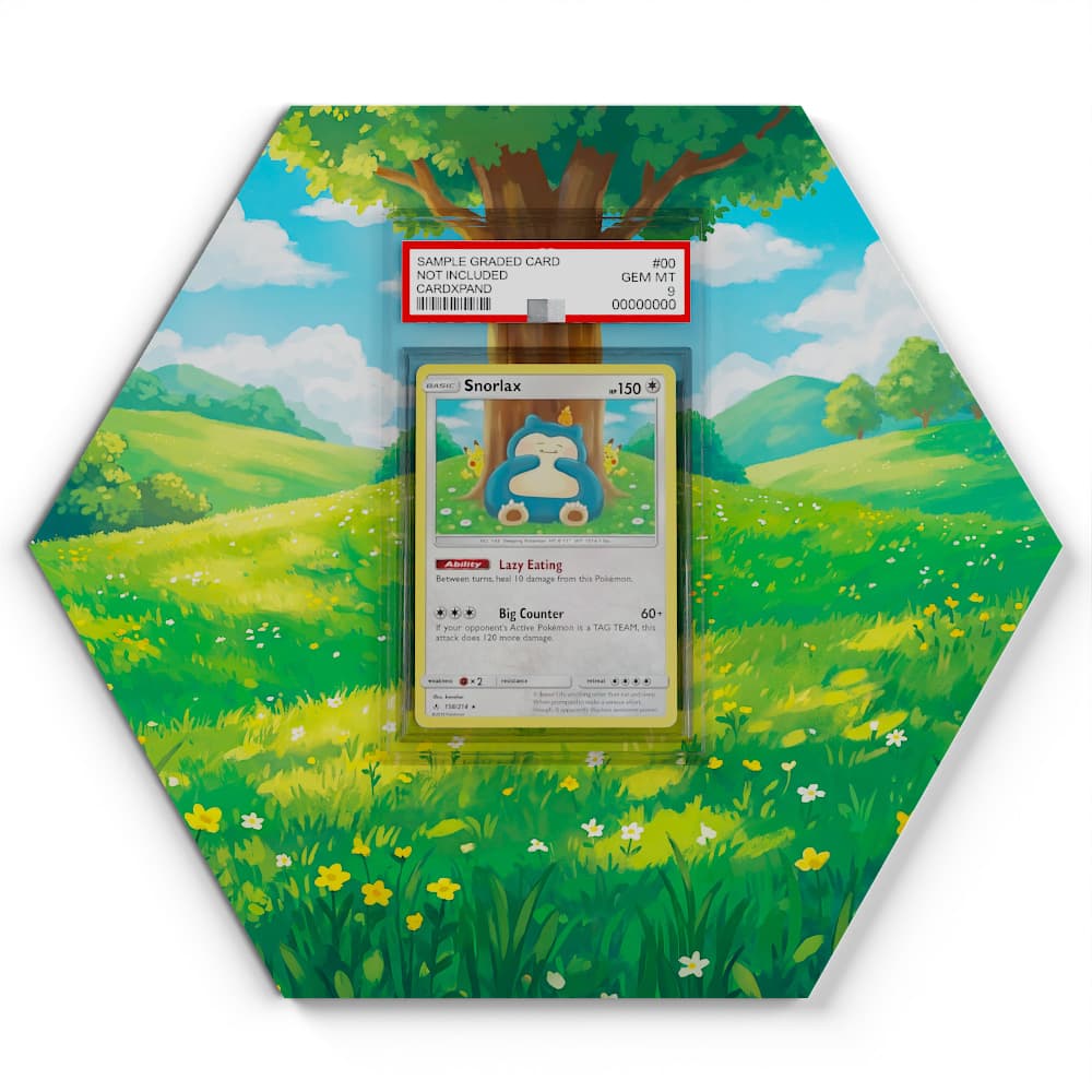 158/214 Relaxo - Extended Artwork Pokemon Card Display