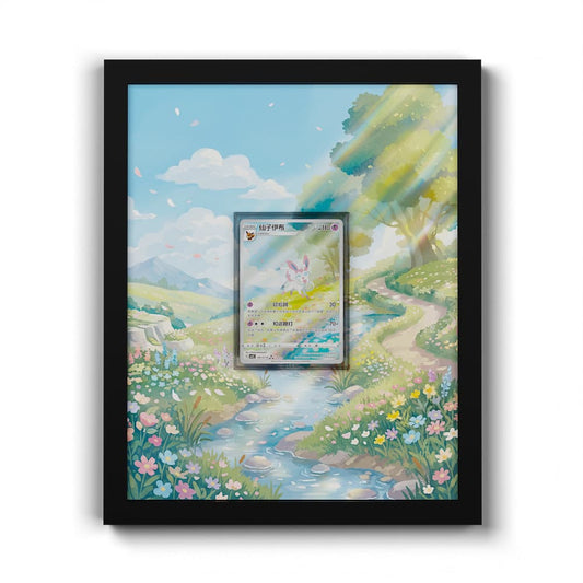 09 Feelinara - Extended Artwork Framed Pokemon Card Display
