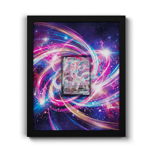 075/203 Feelinara VMAX - Extended Artwork Framed Pokemon Card Display