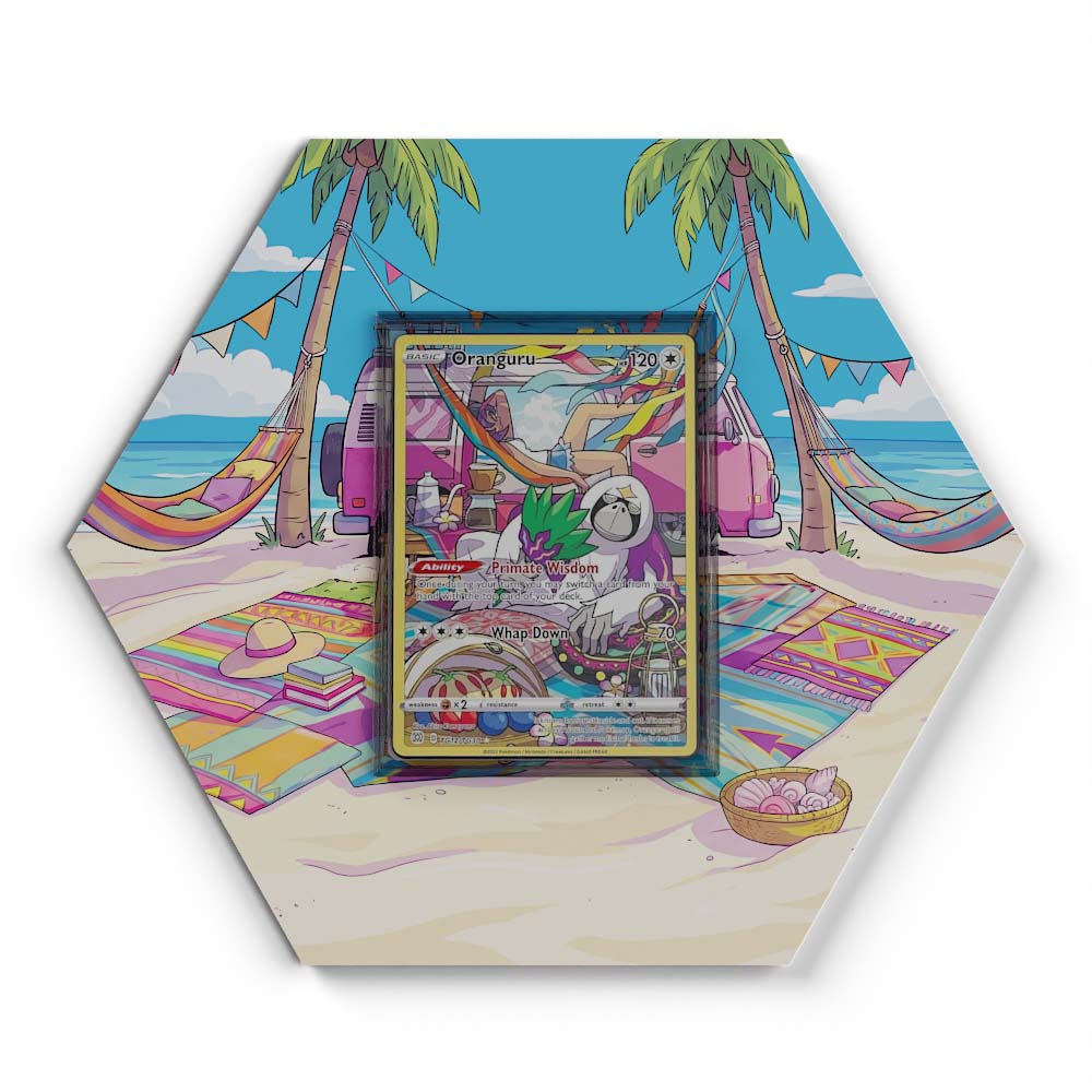 105 Branawarz - Extended Artwork Pokemon Card Display