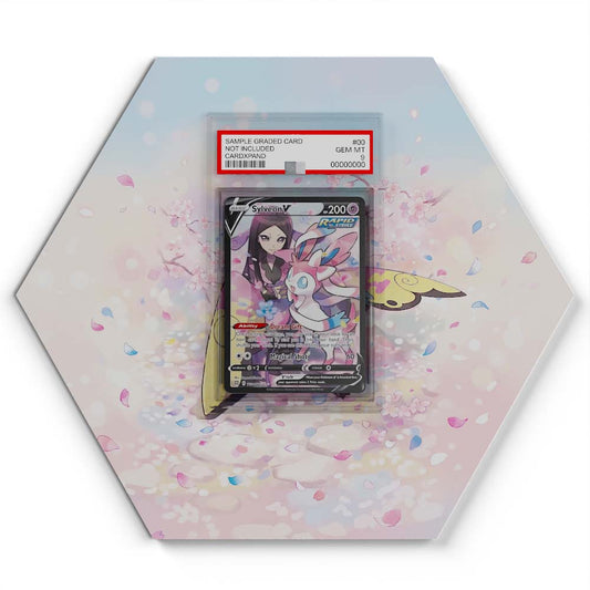 TG14/TG30 Sylveon V - Extended Artwork Pokemon Card Display