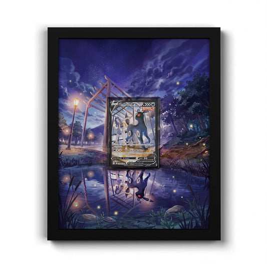 TG22/TG30 Nachtara V - Extended Artwork Framed Pokemon Card Display