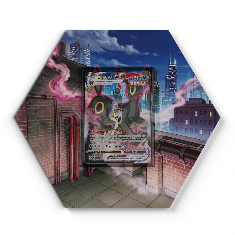 TG23/TG30 Nachtara VMAX - Extended Artwork Pokemon Card Display