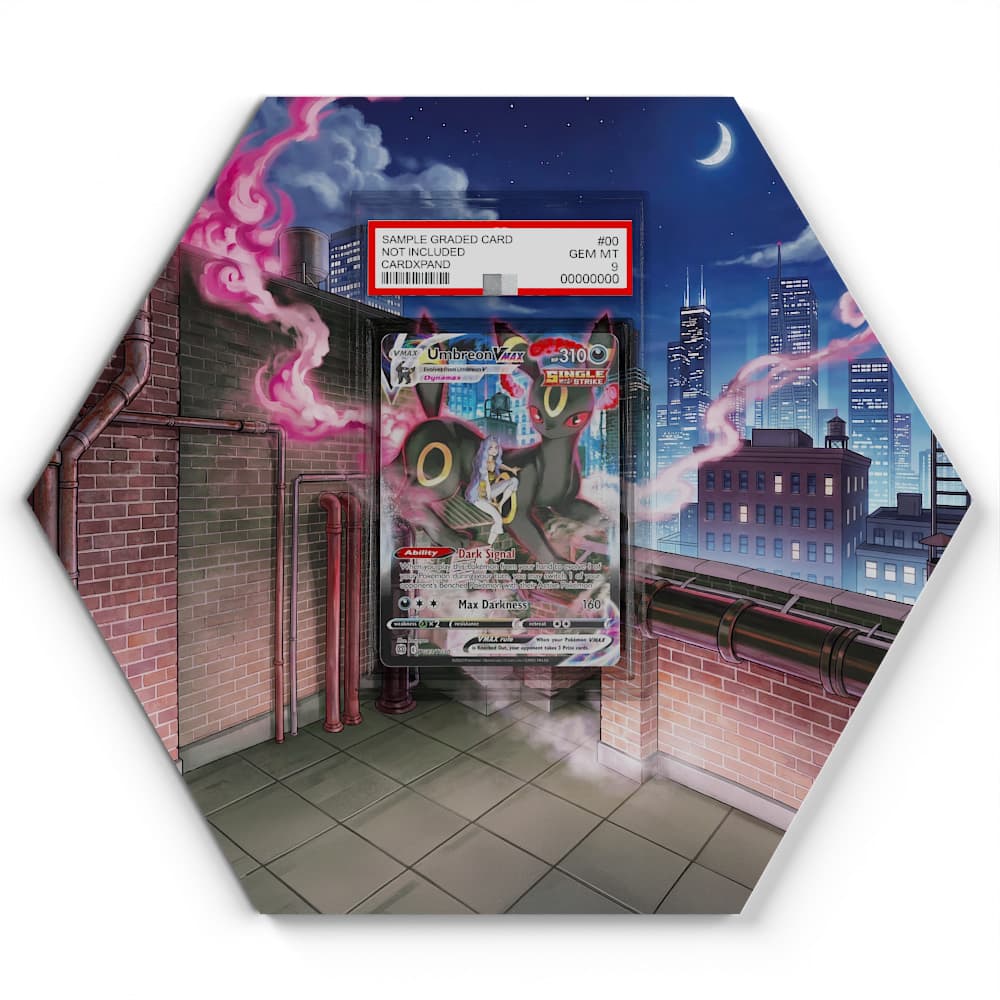 TG23/TG30 Nachtara VMAX - Extended Artwork Pokemon Card Display