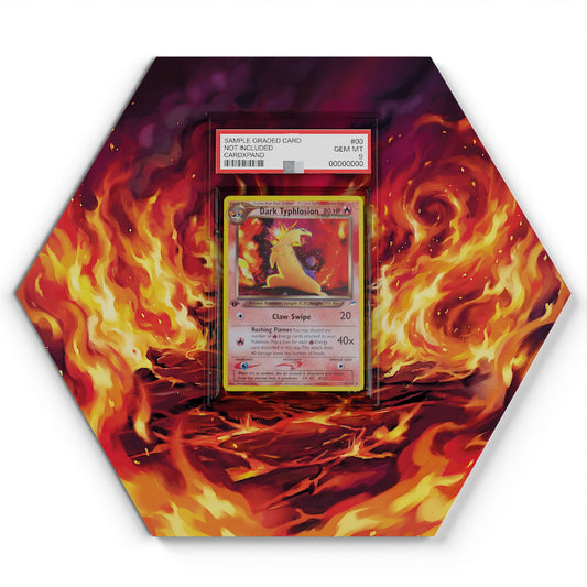 157 Dunkles Tornupto - Extended Artwork Pokemon Card Display