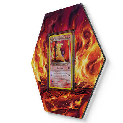 157 Dunkles Tornupto - Extended Artwork Pokemon Card Display