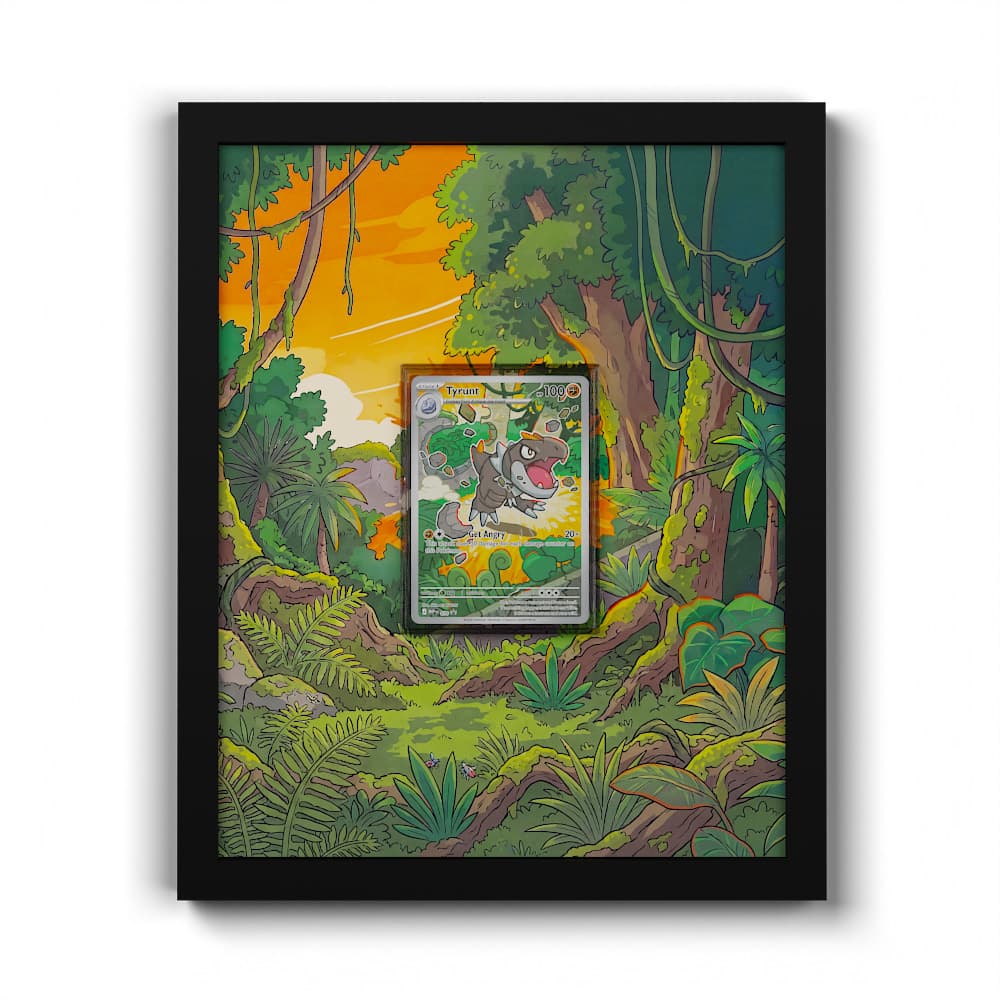 070 Balgoras - Extended Artwork Framed Pokemon Card Display
