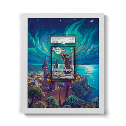 215/203 Nachtara VMAX - Extended Artwork Framed Pokemon Card Display