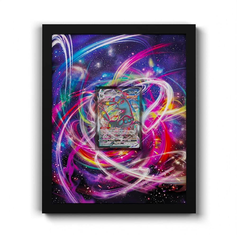 095/203 Nachtara VMAX - Extended Artwork Framed Pokemon Card Display